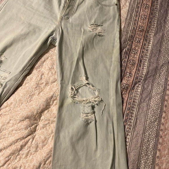 Kancan distressed wide leg jeans - Picture 6 of 6